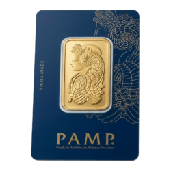 24k gold bar from PAMP (Swiss)