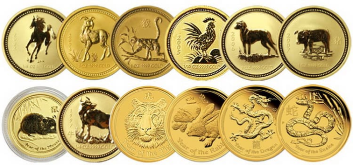 Australian Lunar Gold Coins