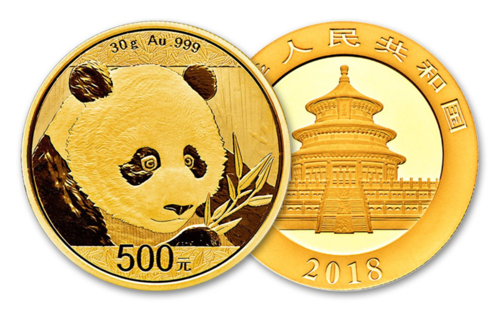 Chinese Gold Panda Coins