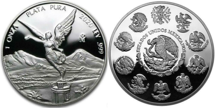 Mexican Libertad Silver Coins