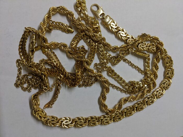 scrap gold necklaces
