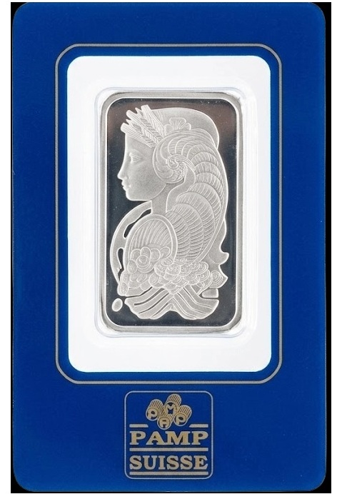 1 ounce palladium Swiss bar 999 pure front