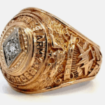 right view - us army pilot w/ planes gold ring