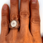Iwo Jima USMC 10k yellow gold ring